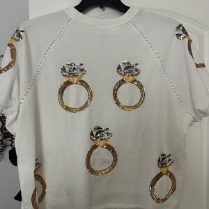 Queen of Sparkles Diamond Ring Top